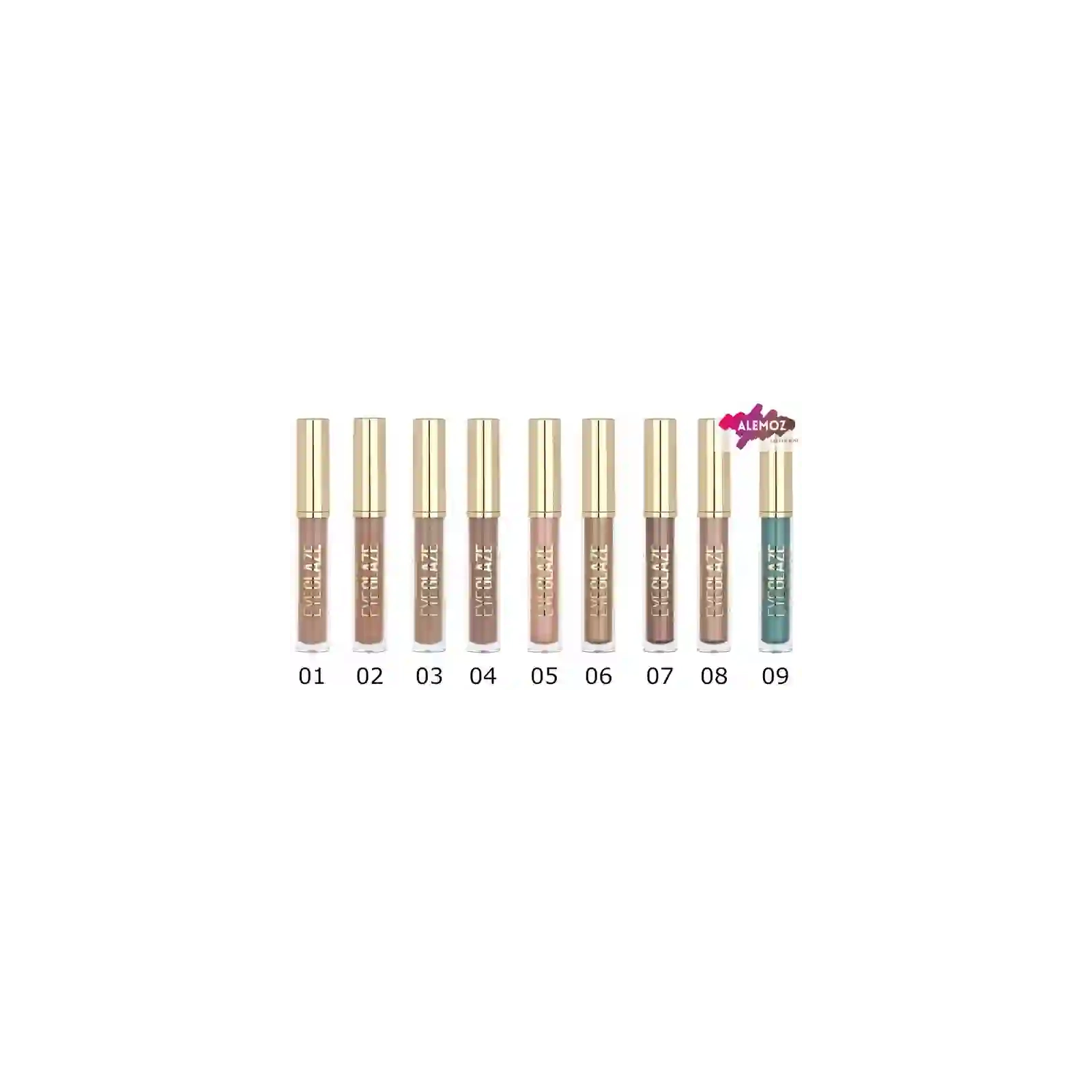 GOLDEN ROSE Eye Glaze Liquid Eyeshadow cień w płynie 11 Luna Rosa 3,5g 