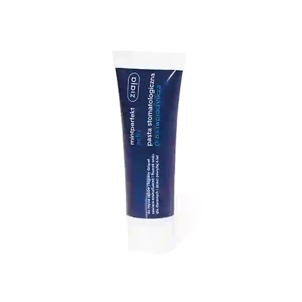 ZIAJA Mintperfekt pasta stomatologiczna przeciwpróchnicza z aminofluorkiem i fluorkiem sodu 75ml