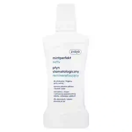 ZIAJA Mintperfect Activ płyn stomatologiczny remineralizujący 500ml