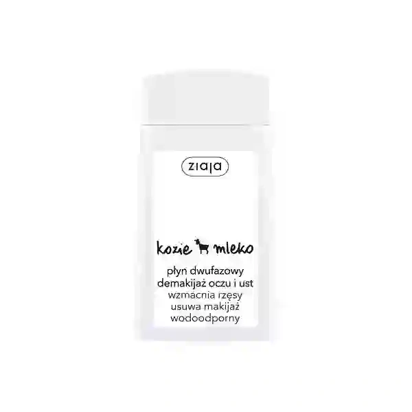 ZIAJA Kozie Mleko płyn dwufazowy do demakijażu oczu i ust 120ml