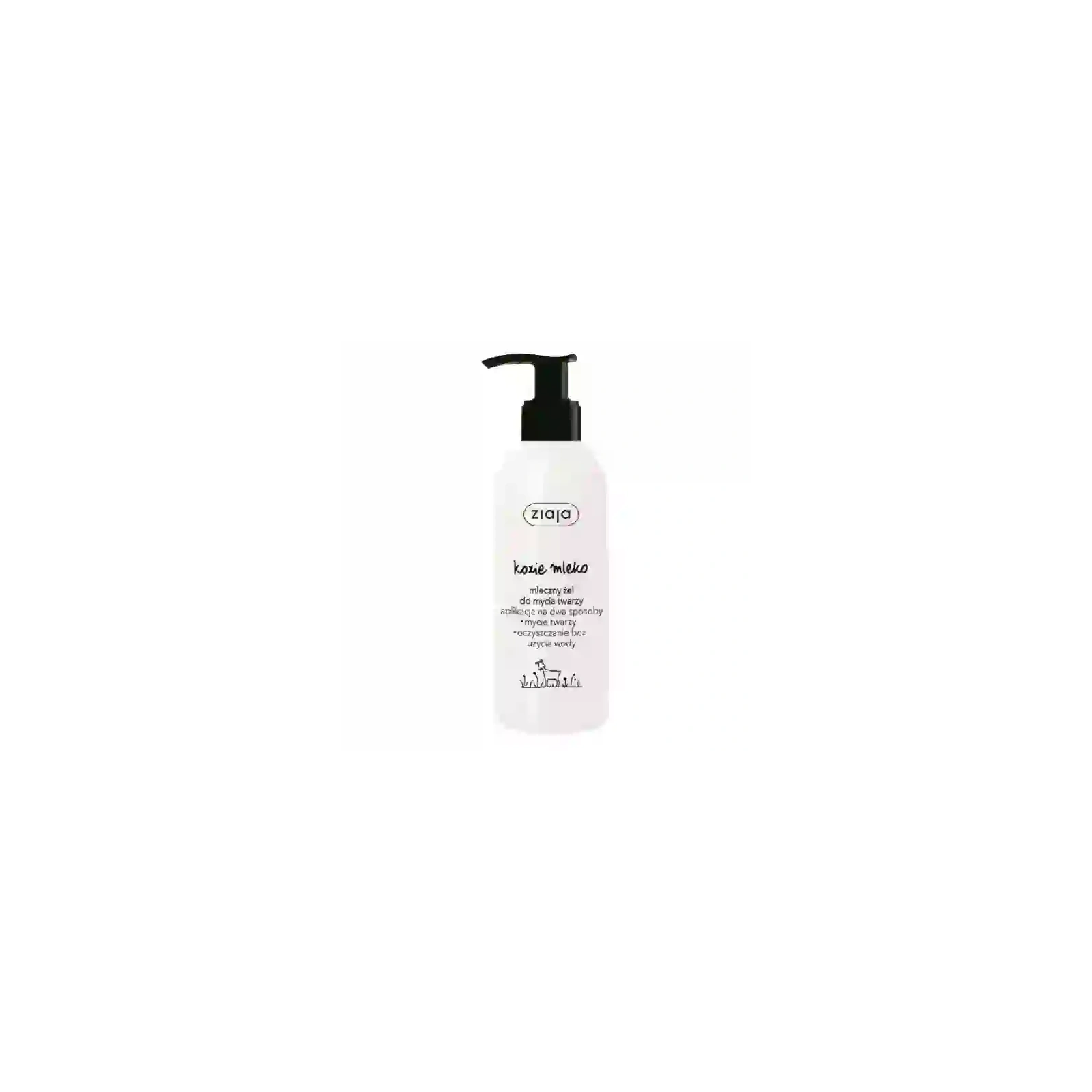ZIAJA Kozie Mleko mleczny żel do mycia twarzy 200ml