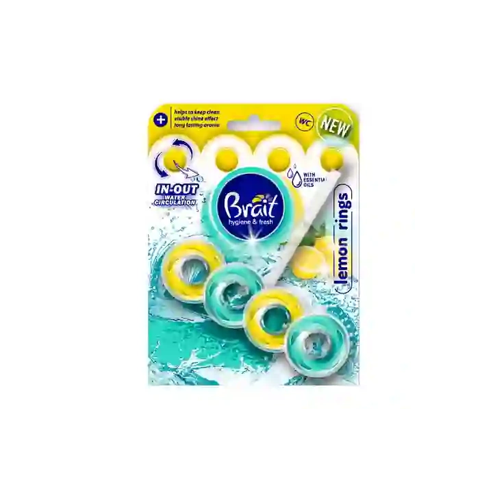 BRAIT Hygiene & Fresh kostaka do wc Lemon Rings 40g
