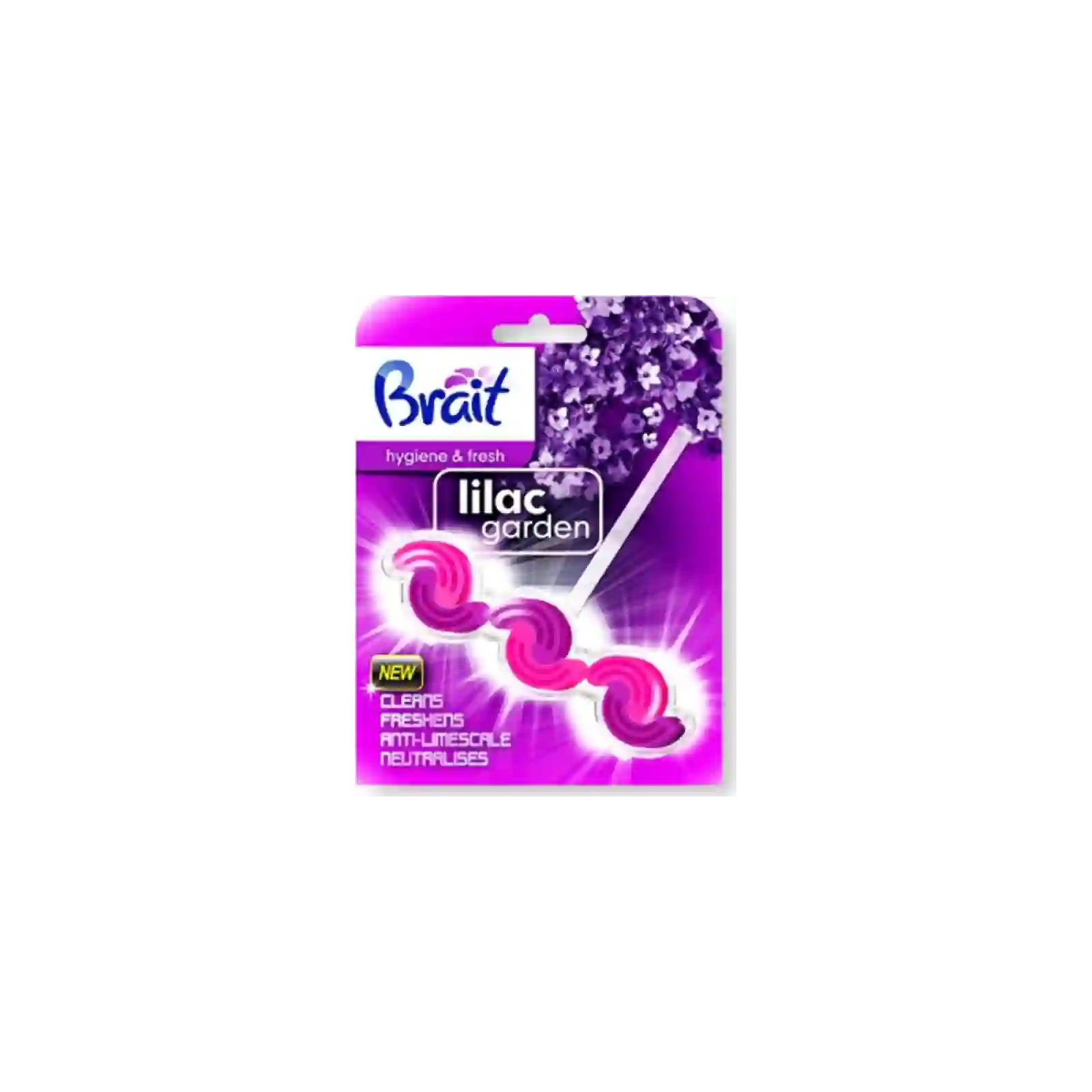 BRAIT Hygiene & Fresh kostaka do wc Lilac Garden 45g