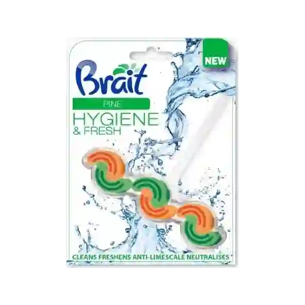BRAIT Hygiene & Fresh kostaka do wc Pine 45g