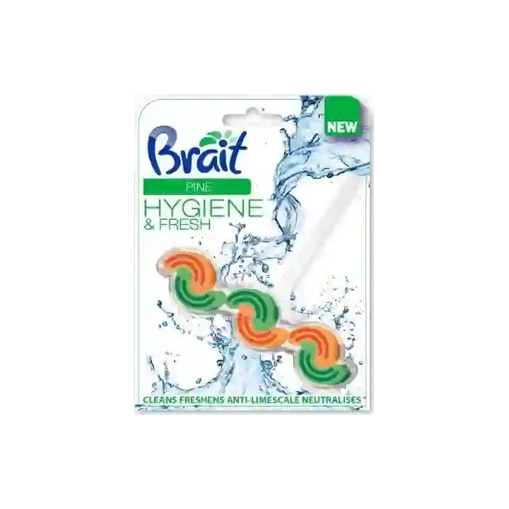BRAIT Hygiene & Fresh kostaka do wc Pine 45g