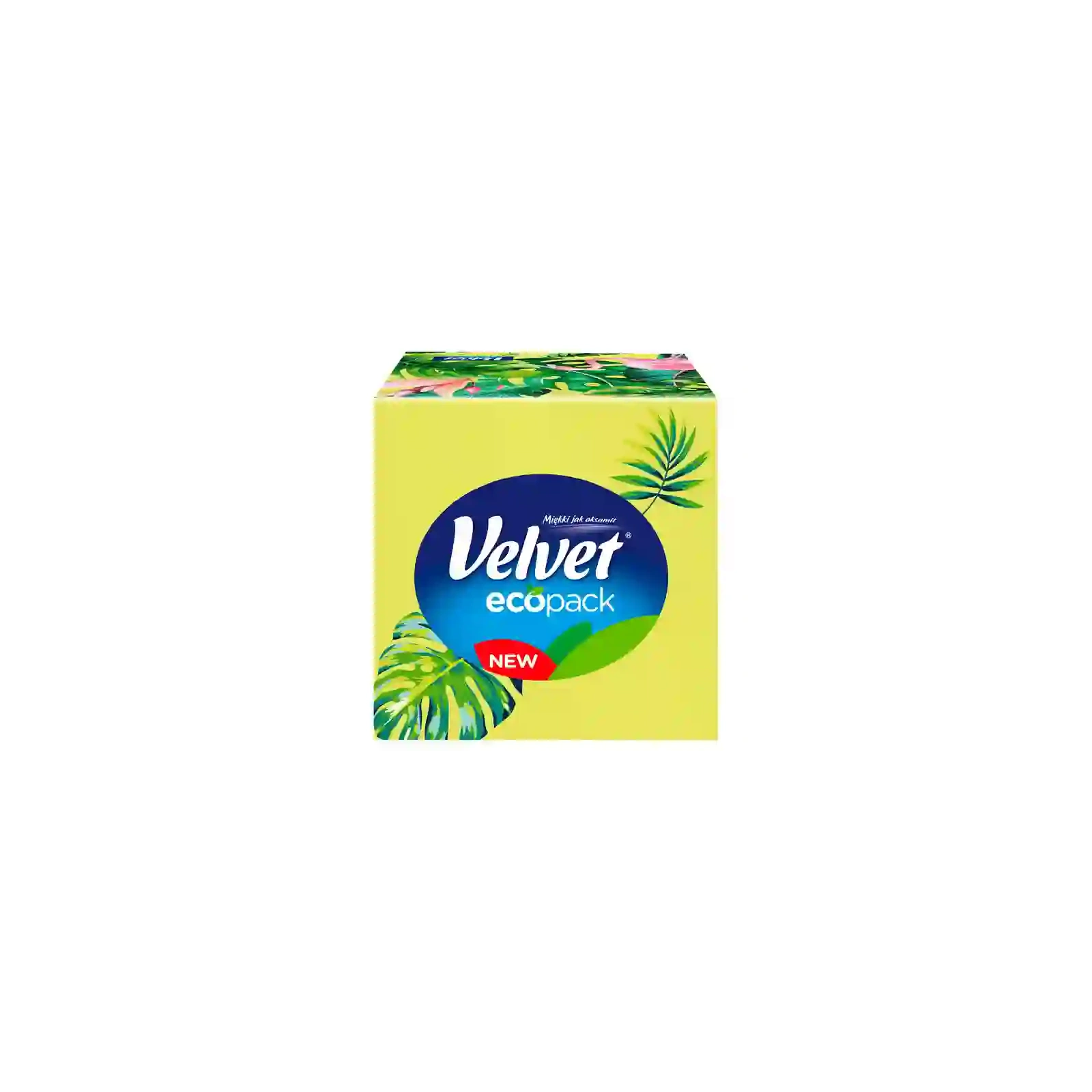 VELVET Ecopack chusteczki higieniczne 3-warstwowe 56szt