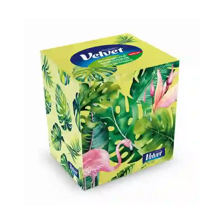 VELVET Ecopack chusteczki higieniczne 3-warstwowe 56szt
