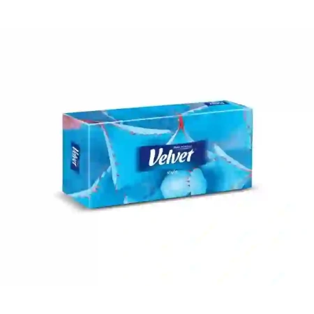 VELVET Nature chusteczki higieniczne 3-warstwowe Box 90szt