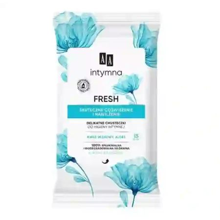 AA Intymna chusteczki hig. intymna Fresh 15szt
