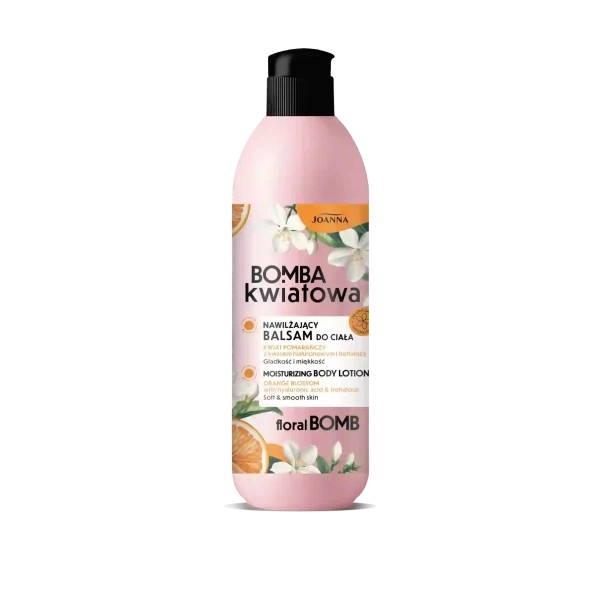 JOANNA Bomba Kwiatowa nawilżający balsam do ciała Kwiat Pomarańczy 500g