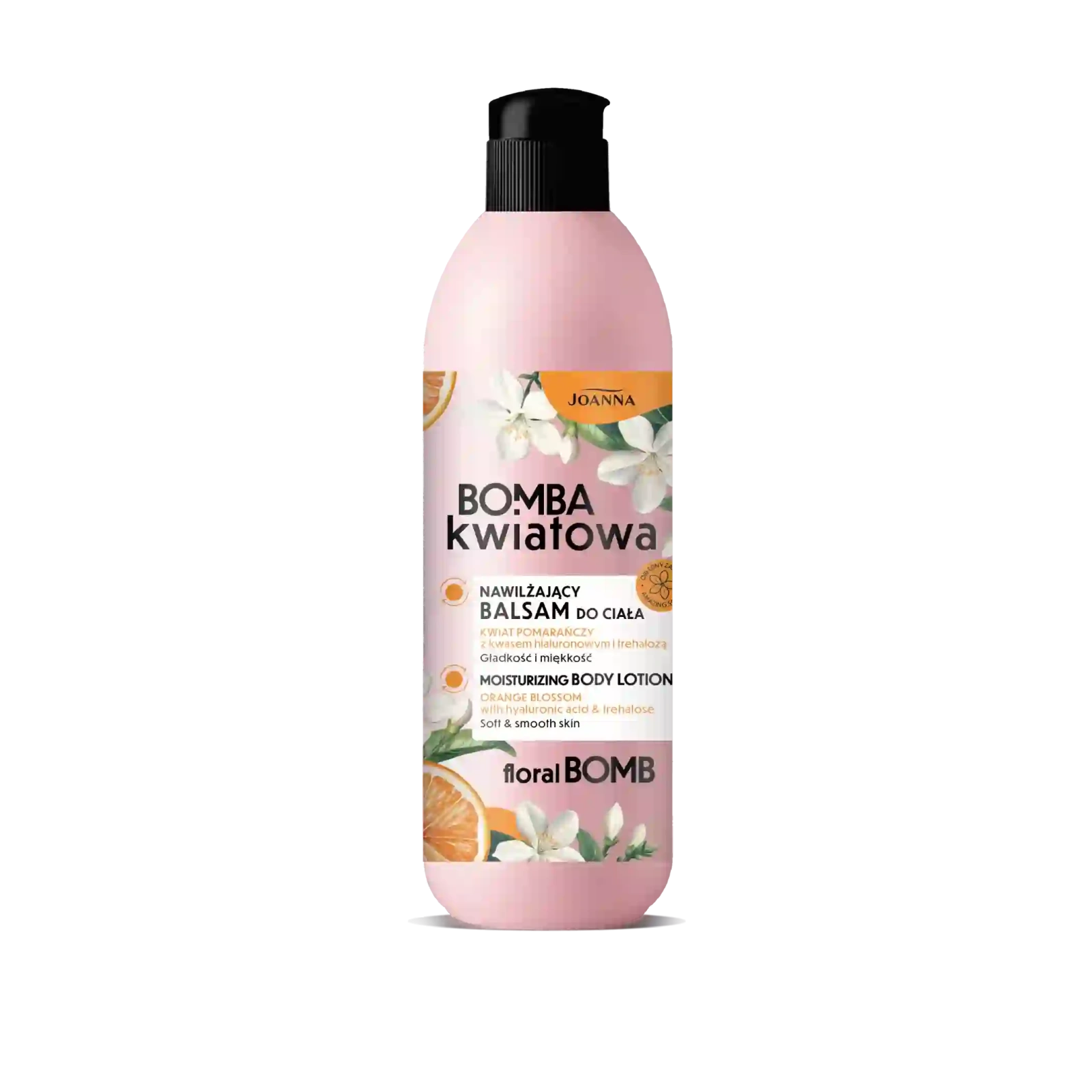 JOANNA Bomba Kwiatowa nawilżający balsam do ciała Kwiat Pomarańczy 500g