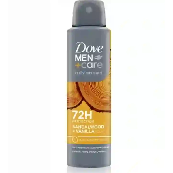 DOVE Men+care dezodorant antyperspirant w sprayu Sandalwood + Vanilla 250ml