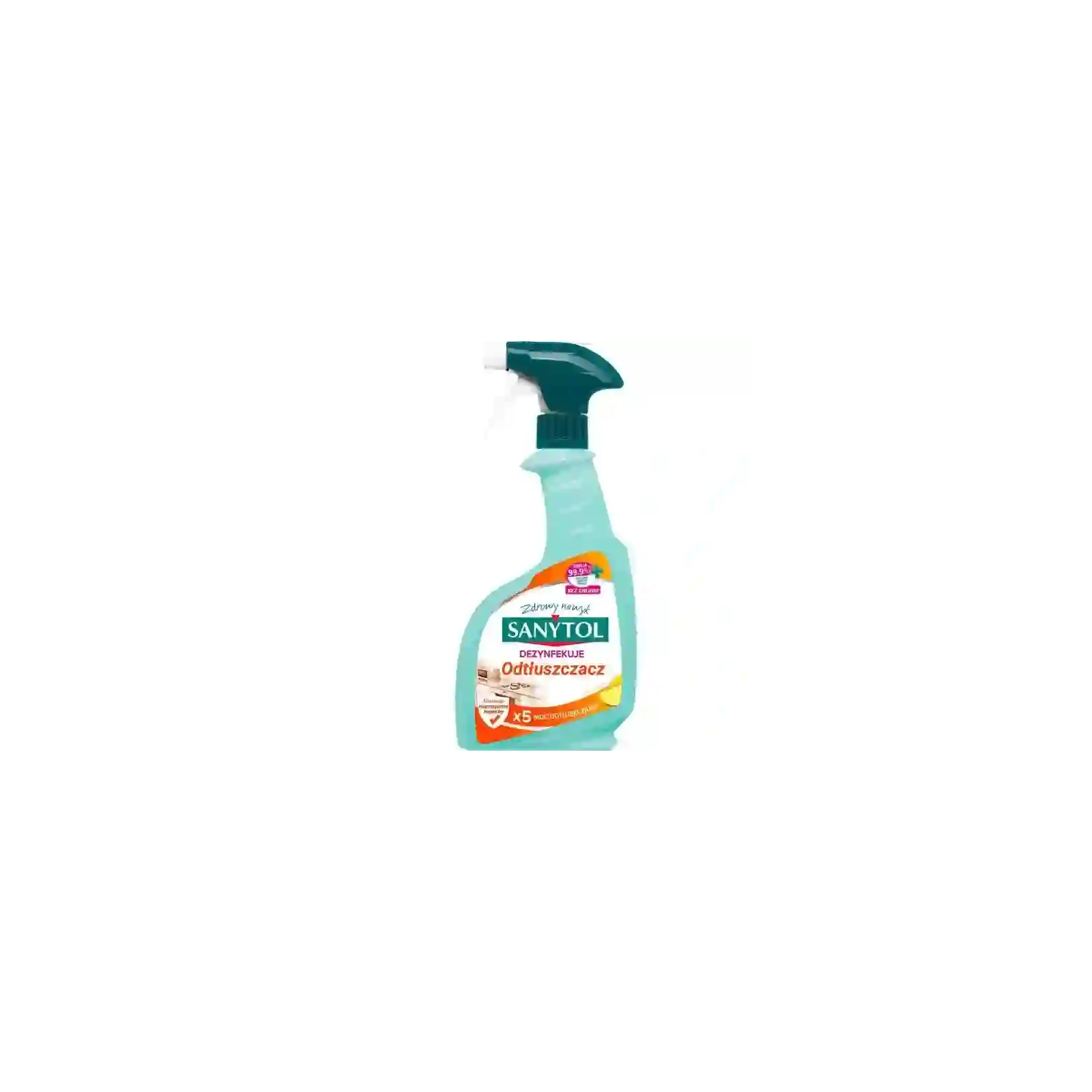 SANYTOL płyn dezynfekujący i czyszczący Odtłuszczacz 500ml