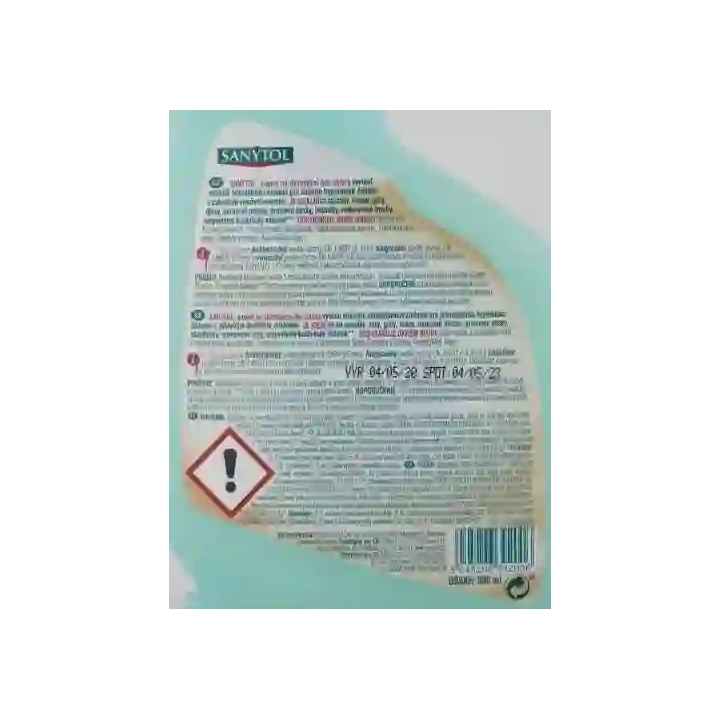 SANYTOL płyn dezynfekujący i czyszczący Odtłuszczacz 500ml
