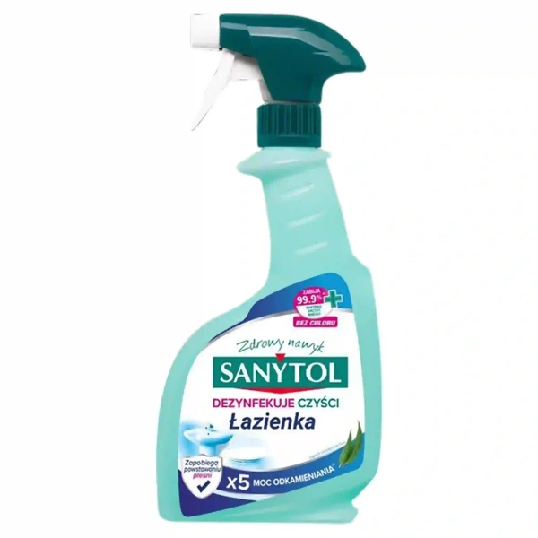 SANYTOL płyn dezynfekujący i czyszczący Łazienka 500ml