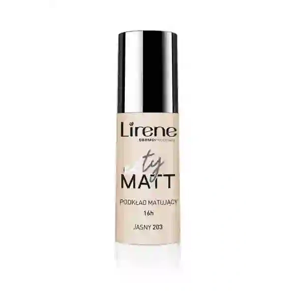 LIRENE City Matt fluid matująco wygładzający 203 Jasny 30ml
