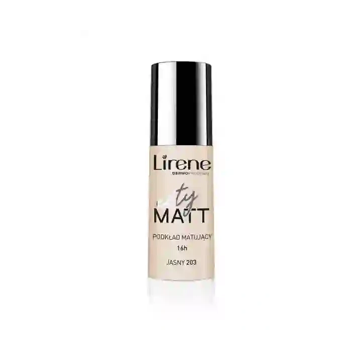 LIRENE City Matt fluid matująco wygładzający 203 Jasny 30ml