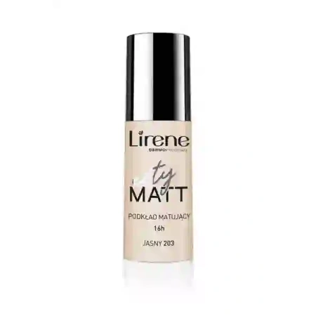 LIRENE City Matt fluid matująco wygładzający 203 Jasny 30ml