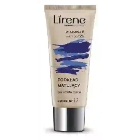 LIRENE Nature Matt fluid matujący 12 Naturalny 30ml