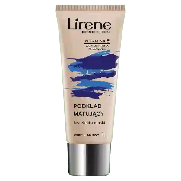 LIRENE Nature Matt fluid matujący 10 Porcelanowy 30ml