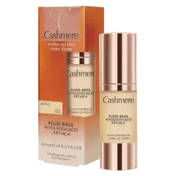 DAX Cashmere Make-up Blur fluid-baza wygładzająco kryjąca 03 Beige 30ml