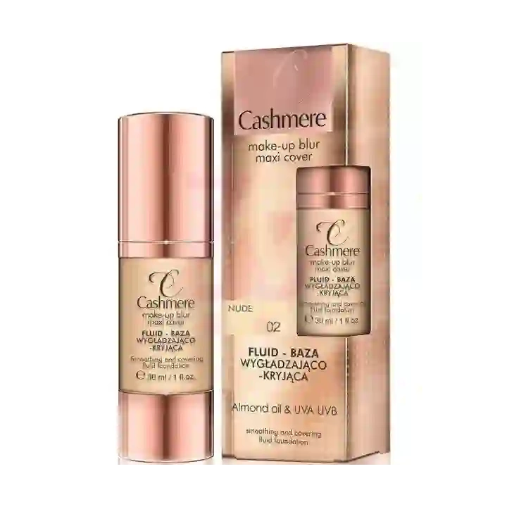 DAX Cashmere Make-up Blur fluid-baza wygładzająco kryjąca Nude 02 30ml