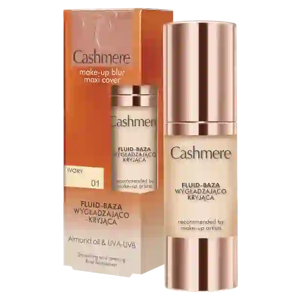 DAX Cashmere Make-up Blur fluid-baza wygładzająco kryjąca  01 Ivory 30ml