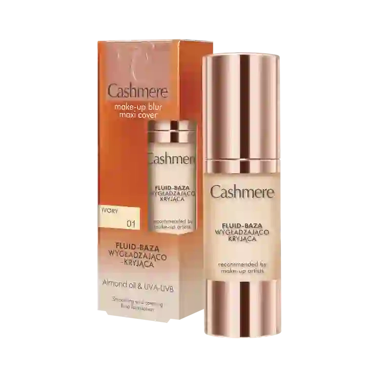 DAX Cashmere Make-up Blur fluid-baza wygładzająco kryjąca  01 Ivory 30ml