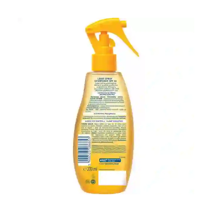 DAX Sun wodoodporny spray ochronny lekki Active SPF50 200ml