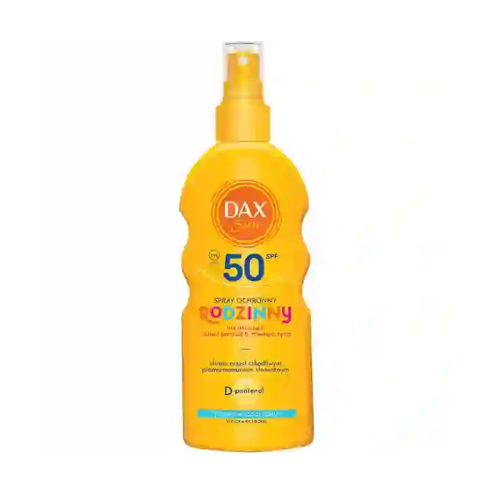 DAX Sun wodoodporny spray ochronny rodzinny SPF50 200ml