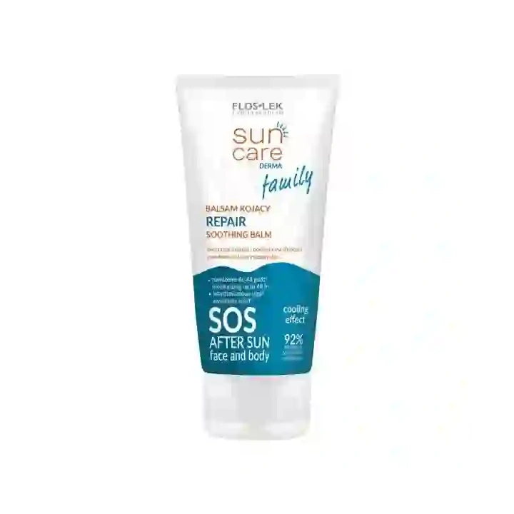 FLOSLEK Sun Care Derma Family balsam do ciała po opalaniu Repair 125ml