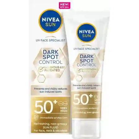 NIVEA Sun Dark Spot Control Luminous 630 krem na przebarwienia SPF50+ 40ml