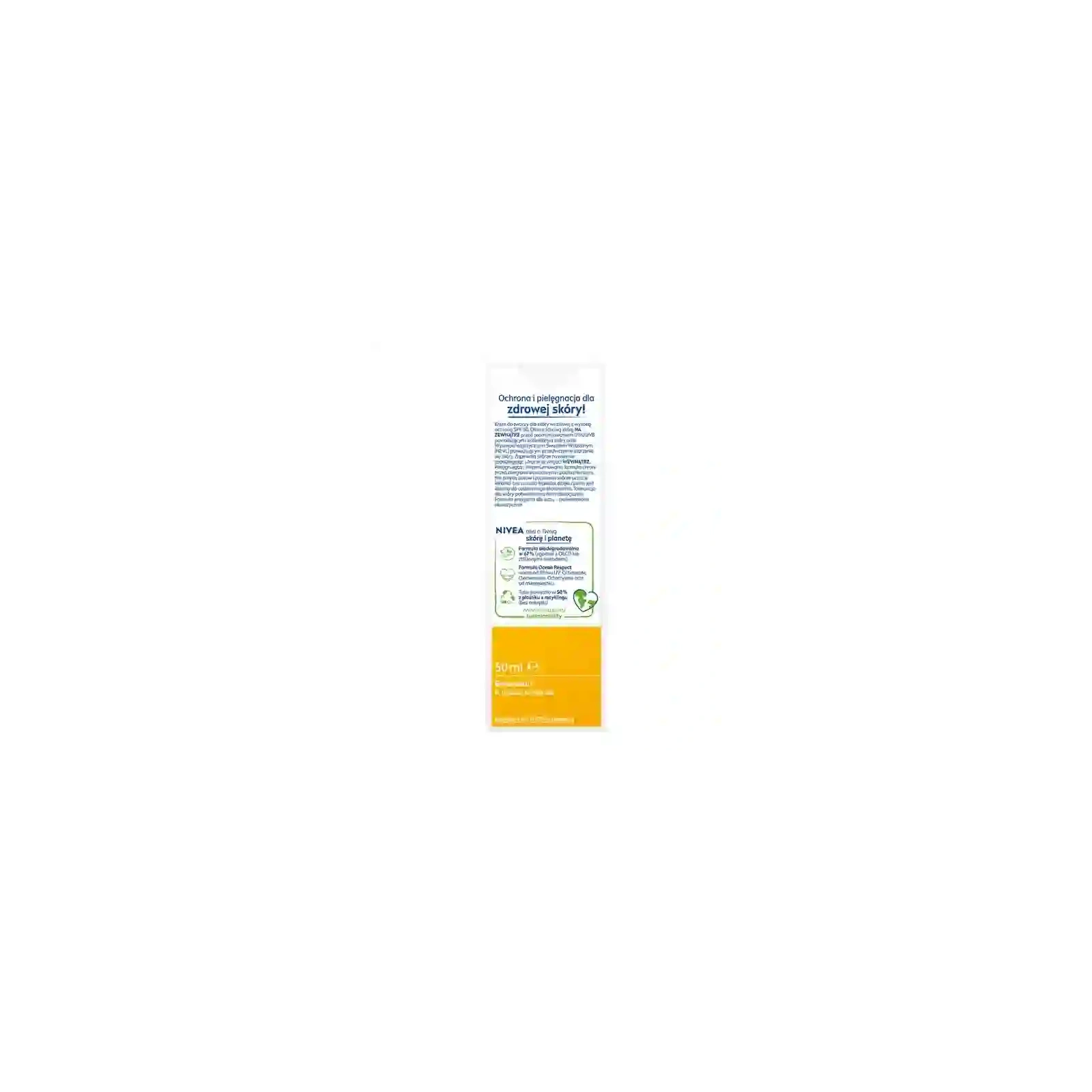 NIVEA Sun UV Face Sensitive krem dla skóry wrażliwej SPF50 50ml 