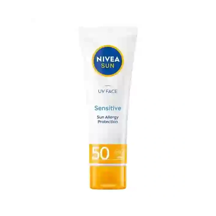 NIVEA Sun UV Face Sensitive krem dla skóry wrażliwej SPF50 50ml 