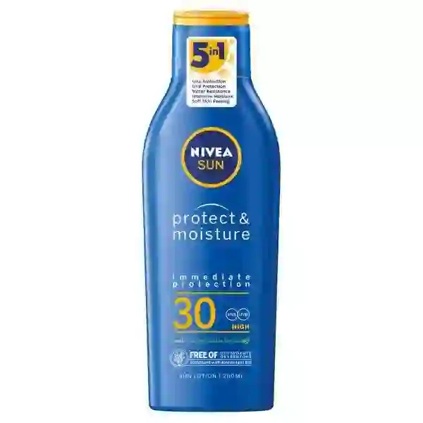 NIVEA NIVEA Sun Protect&amp;Moisture balsam do opalania SPF30 200ml — Składniki i ocena