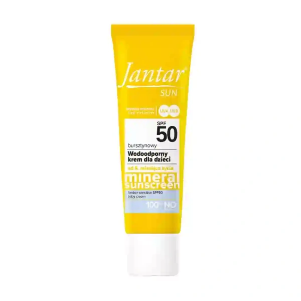 Farmona FARMONA Jantar Sun wodoodporny krem dla dzieci od 6. miesiąca życia SPF50 50ml — Inhaltsstoffe und Bewertung