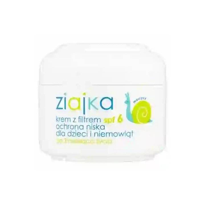 ZIAJA Ziajka krem z filtrem SPF6 dla dzieci i niemowląt 50ml