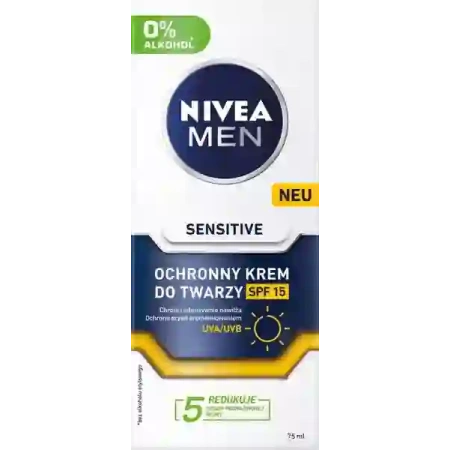NIVEA Men Sensitive krem do twarzy SPF15 75ml