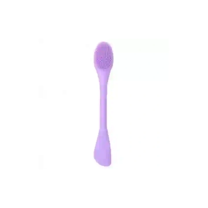 ECARLA szczoteczka do pielęgnacji twarzy z aplikatorem 17,2x2,9cm Fiolet AK15FIO 