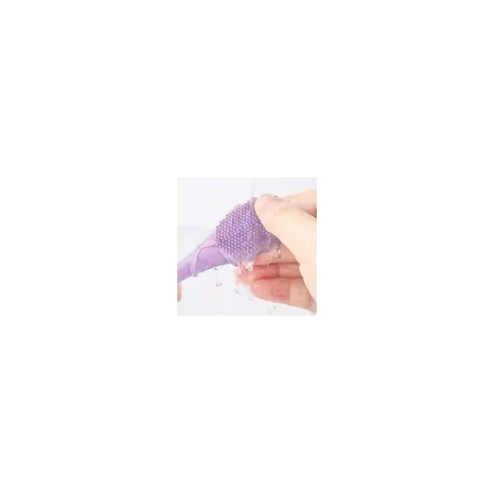 ECARLA szczoteczka do pielęgnacji twarzy z aplikatorem 17,2x2,9cm Fiolet AK15FIO 
