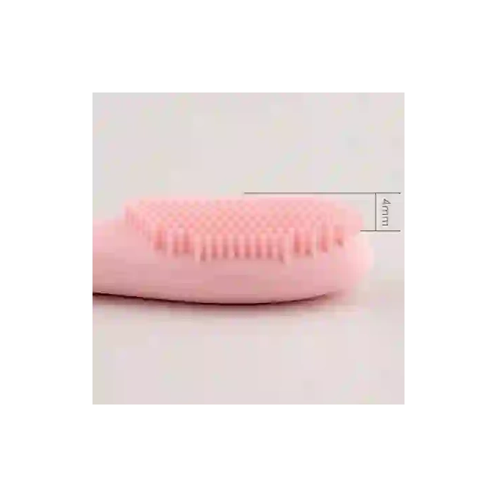 ECARLA szczoteczka do pielęgnacji twarzy z aplikatorem 17,2x2,9cm Róż AK15R 