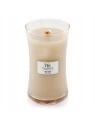 WOODWICK PlusWick duża świeca w słoiku WHITE HONEY 609,5g