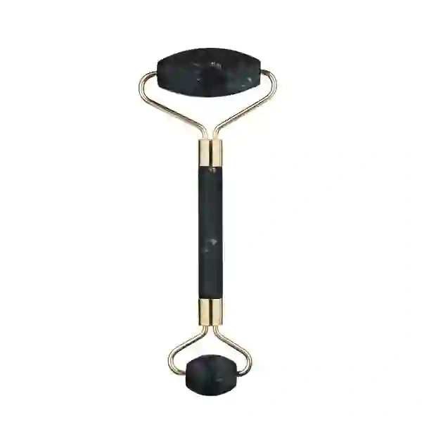 MUJU Facial Jade Roller jadeitowy masażer do twarzy Czarny