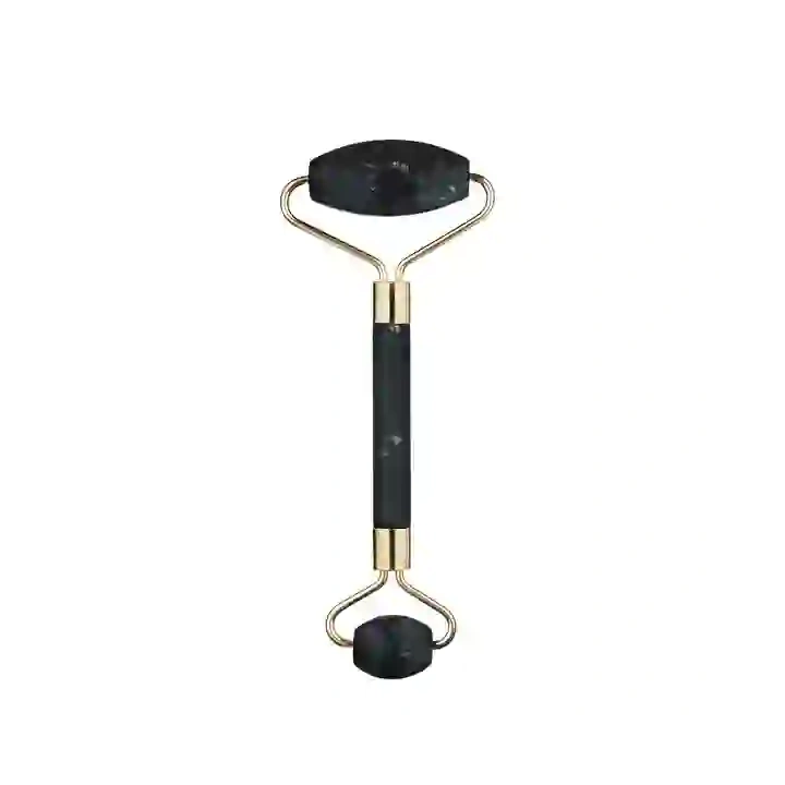 MUJU Facial Jade Roller jadeitowy masażer do twarzy Czarny