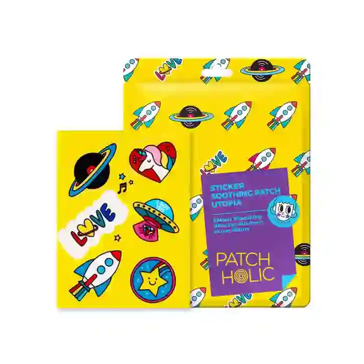 PATCH HOLIC Sticker Soothing Patch płatki do twarzy łagodzące Utopia 12g
