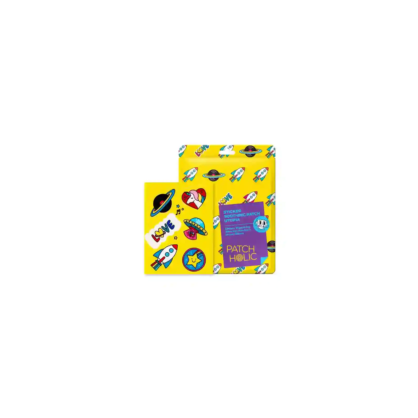PATCH HOLIC Sticker Soothing Patch płatki do twarzy łagodzące Utopia 12g