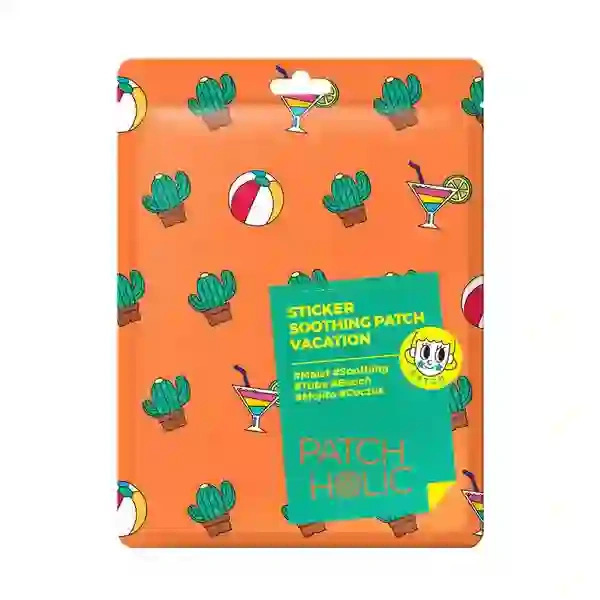 PATCH HOLIC Sticker Soothing Patch płatki do twarzy łagodzące Vacation 12g