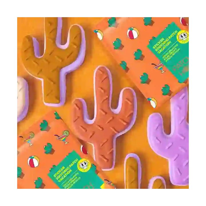 PATCH HOLIC Sticker Soothing Patch płatki do twarzy łagodzące Vacation 12g