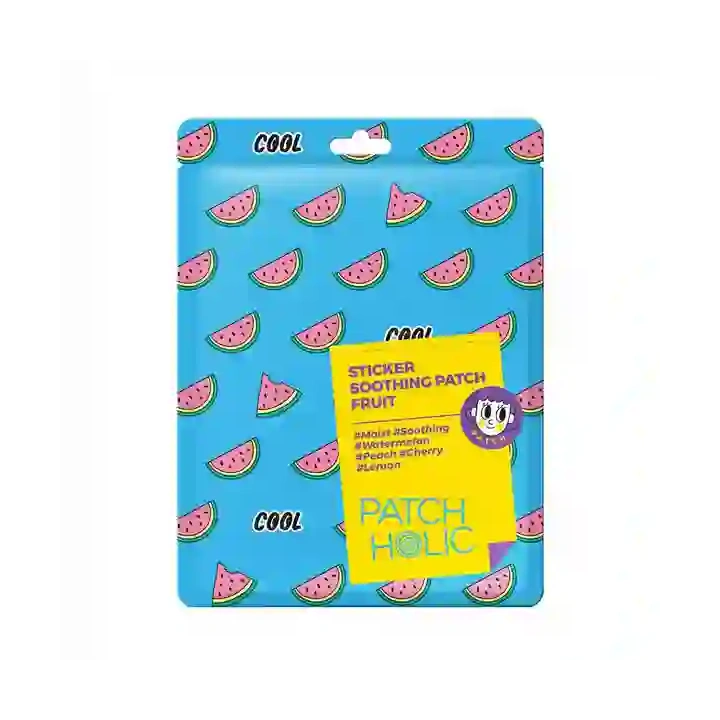 PATCH HOLIC Sticker Soothing Patch płatki do twarzy łagodzące Fruit 12g