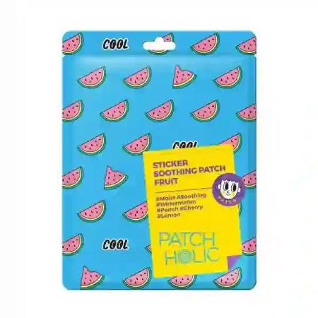 PATCH HOLIC Sticker Soothing Patch płatki do twarzy łagodzące Fruit 12g